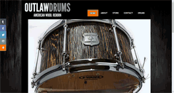 Desktop Screenshot of outlawdrums.com